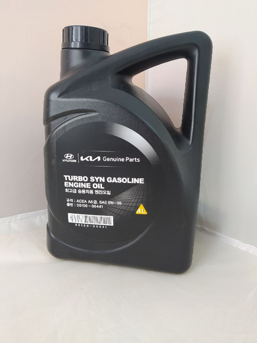Масло моторное синтетическое 0510000441 Hyundai Turbo Syn Sae 5W-30 Sm/Gf-4/Acea A3/А5
