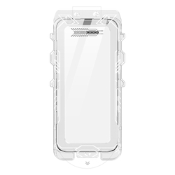 Защитное стекло для смартфона iPhone 17 Pro Max, серия Roga Series от Dux Ducis (комплект с ванночкой для автоматического выравнивания и установки)