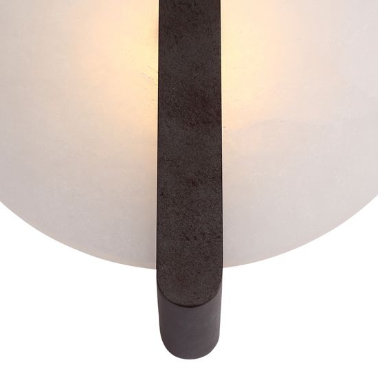 SL1195.701.01 Светильник настенный ST-Luce патинированный металл/алебастр LED 1*5W 3000K MONTRE