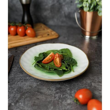 Тарелка d 21 см зеленая фарфор "The   Eco" P.L. Proff Cuisine [6]