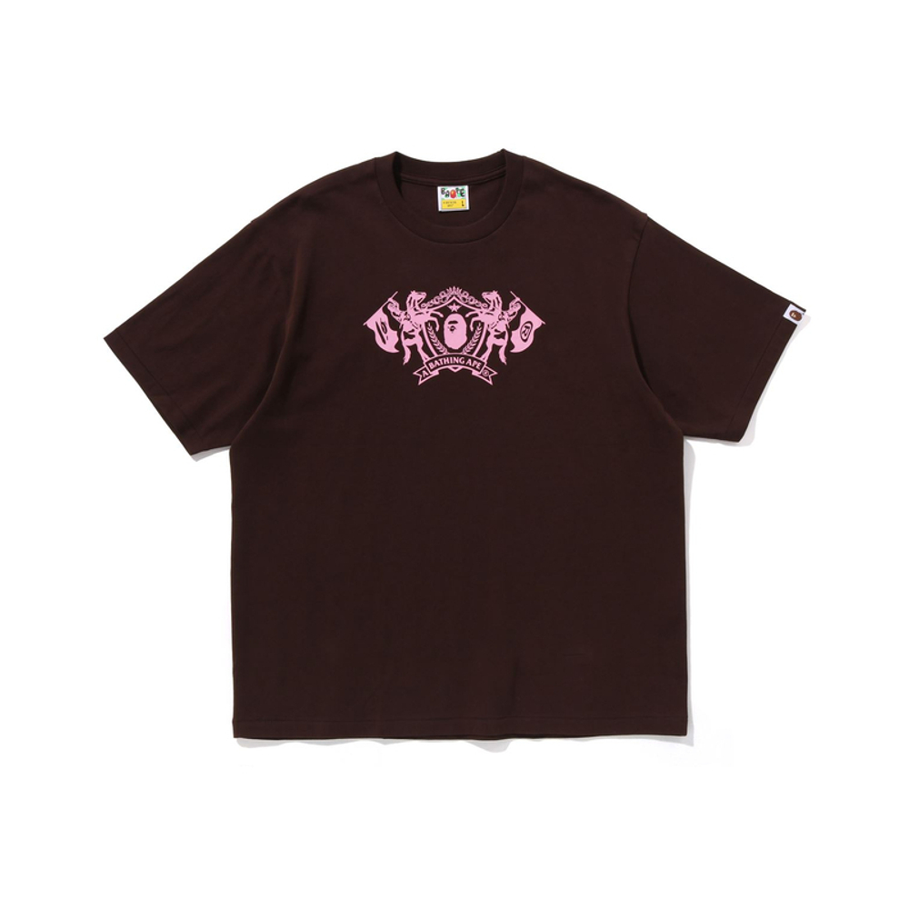 A Bathing Ape Bathing Ape Cotton Футболка коричневый