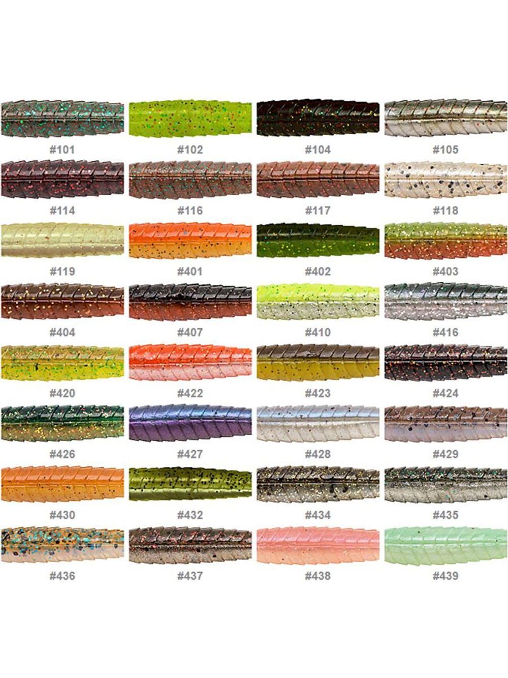 Виброхвост Attira,3.00'',76,2мм,2,9гр,цвет 424,7 шт/уп.