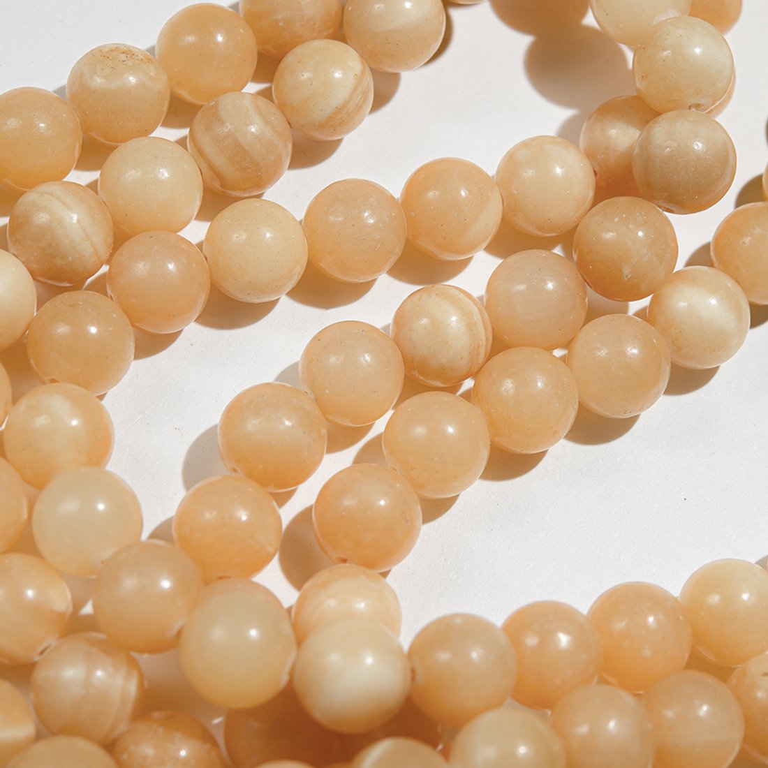 Желтый кальцит, 12,3мм, шар