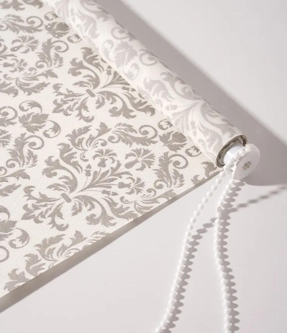 Рулонные шторы Пари - цвет "Серебро"