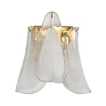 8385/1W NEOCLASSI LN золото/белый, металл/стекло Бра E14 40W 220V PLUME