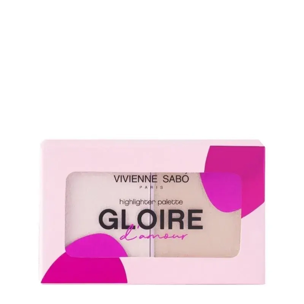 Vivienne Sabo Gloire Damour Палетка хайлайтеров 01