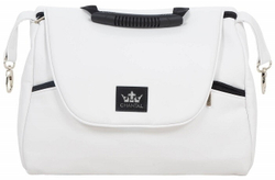 Детская коляска Adamex Chantal Star Collection 2 в 1 STAR105 белый+серебряный