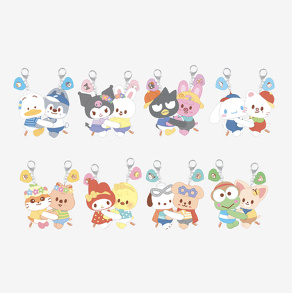 Мерч HUG PLUSH KEYRING - SKZOO X SANRIO CHARACTERS (брелок)