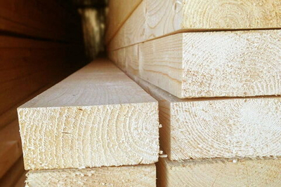 Доска сухая строганная "45x90x600"