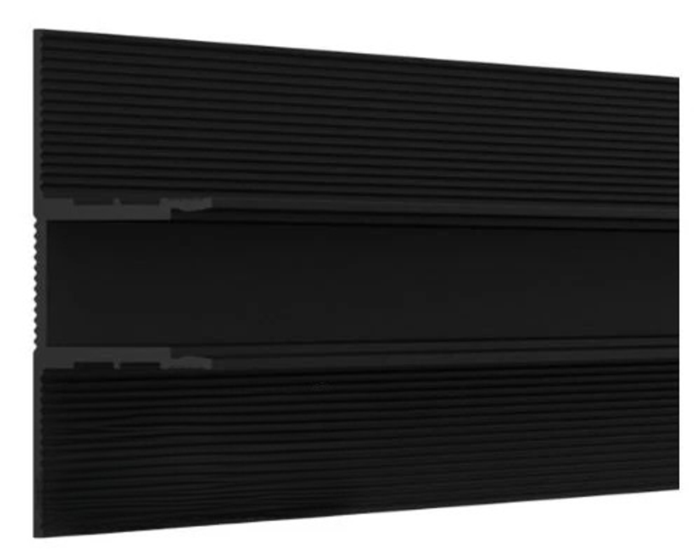 Профиль PRO DESIGN 166.534 под панели RAL 9005 чёрный муар 2.7 м.
