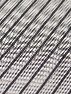 Сетка эластичная черная в полоску метражом