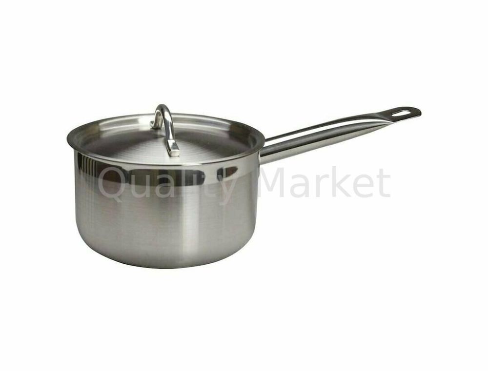 Сотейник 2 л с ручкой из нержавеющей стали