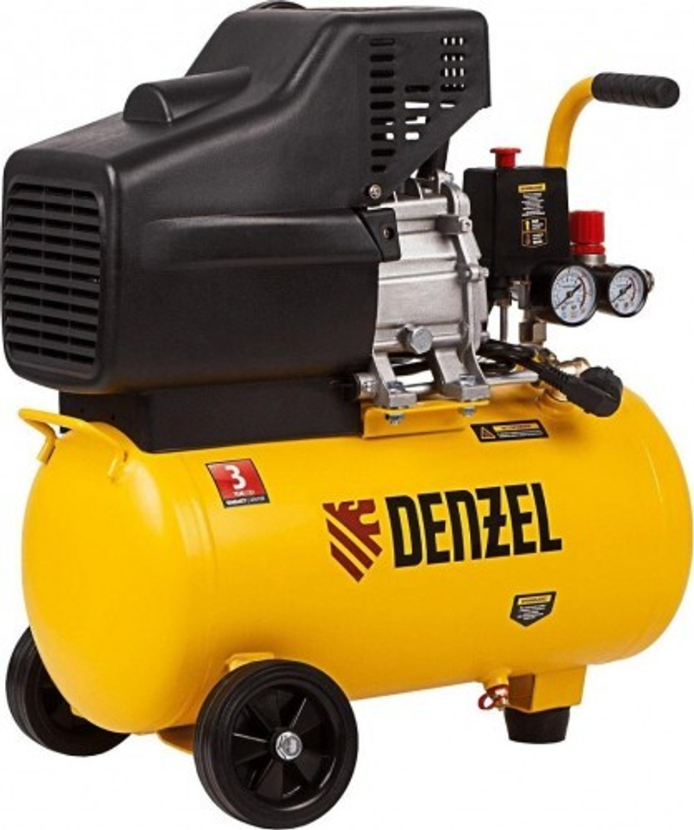 Компрессор поршневой Denzel DC1500/24 58160