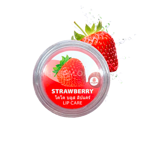 Бальзам для губ Coco Blues Strawberry Lip Care Клубника 5 г