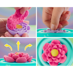 Kinetic Sand - Кинетический песок ЦВЕТОК Набор с неоновым песком 20149734