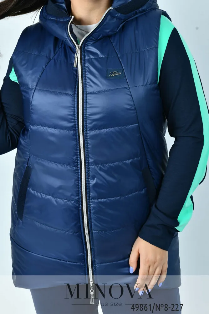 Костюм 8-227-ментол-синий Minova