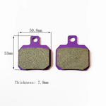 Колодки тормозные для электровелосипеда мотоцикла