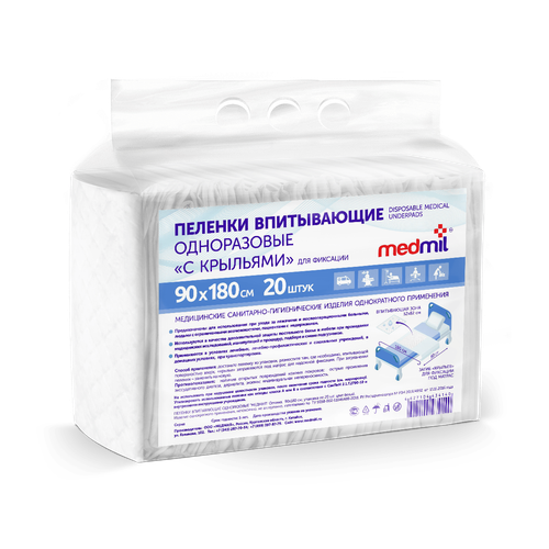 Пеленки Медмил Оптима 90/180 №20