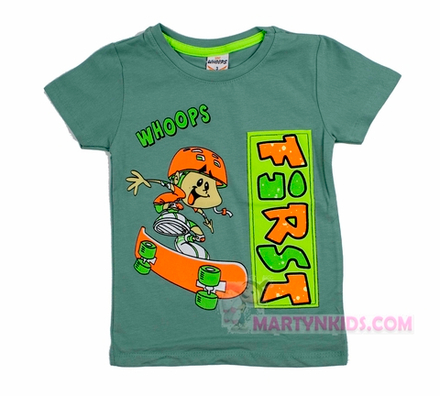 футболка FIRST скейт Whoops 4899