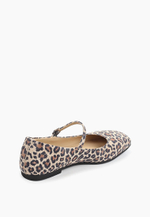 Туфли // Mary Jane // Leopard // Suede