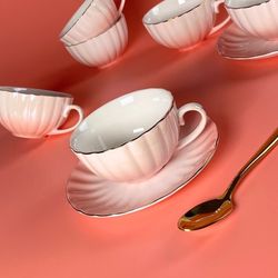 Lenardi 164-004 Чайный набор 12пр. 200мл в под.уп.(х6)Фарфор