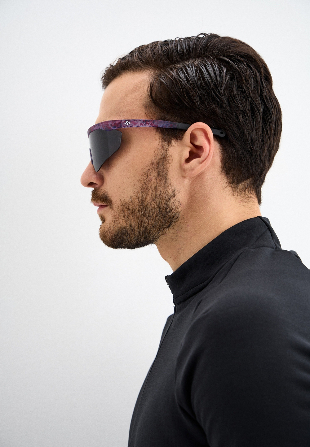 Спортивные очки AVEO Iride DUO / Marble Purple / Black Lens