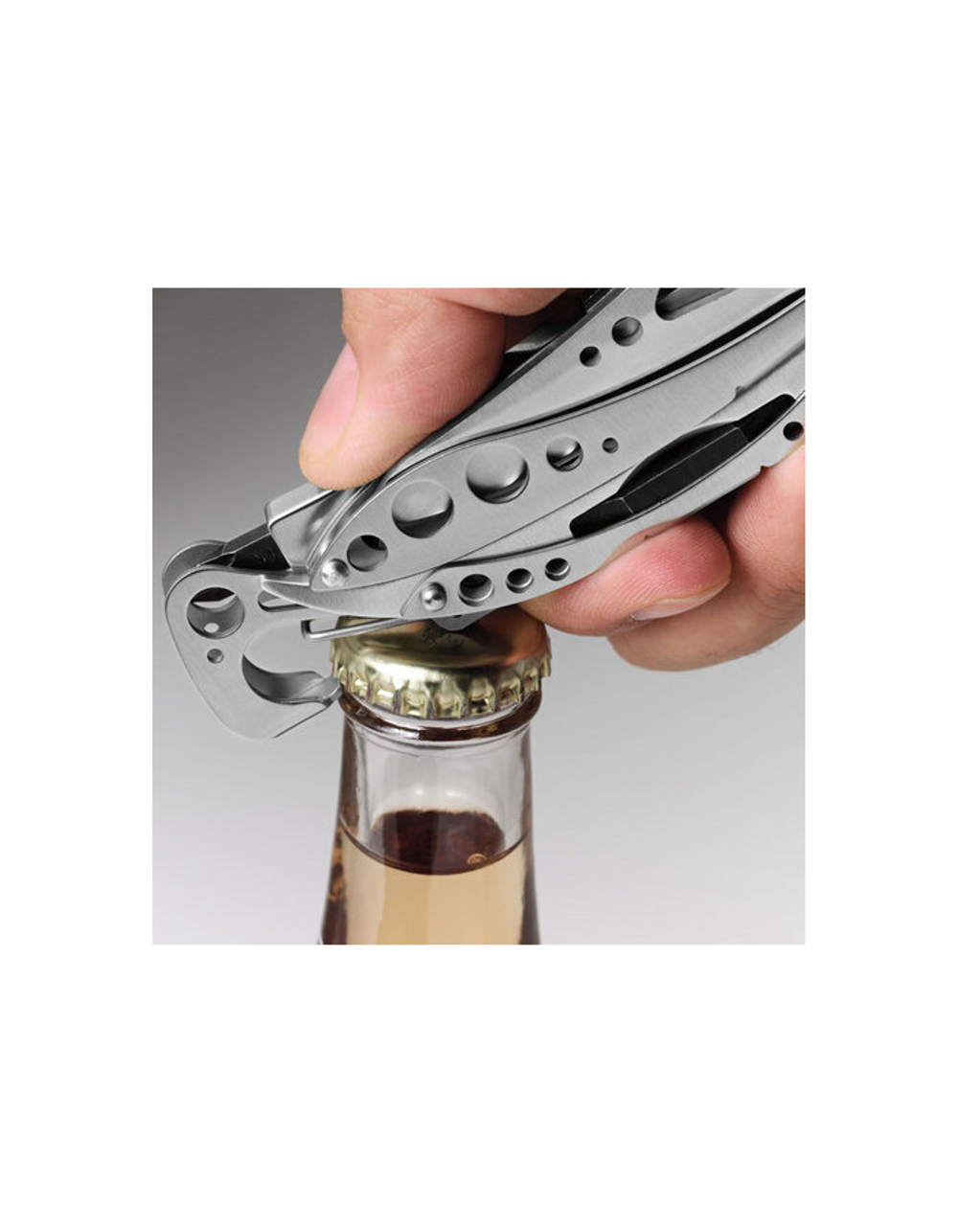 Мультитул Leatherman Skeletool, 7 функций, коричневый