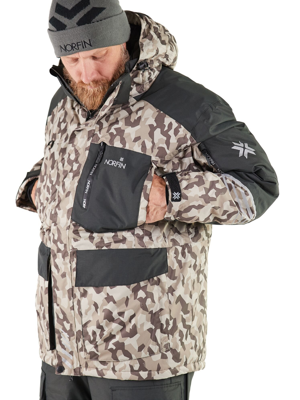 Костюм зим. Norfin TORNADO PRO DESERT LE 03 р.L