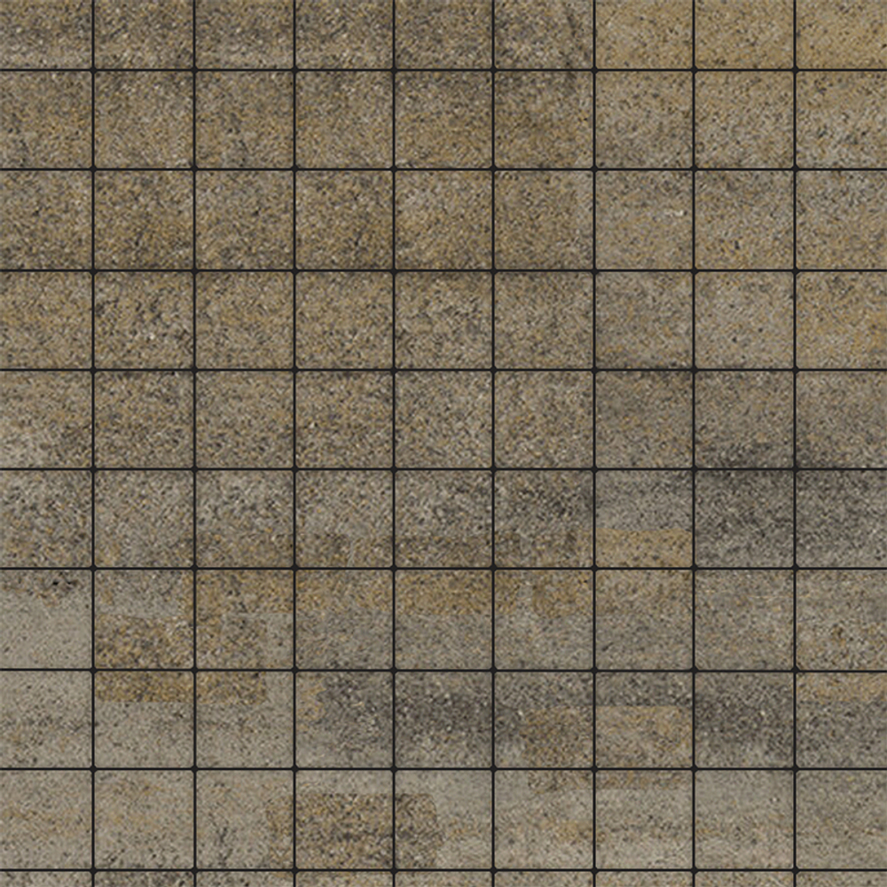 Тротуарная плитка КВАДРАТ 100х100 мм - Искусственный камень Базальт