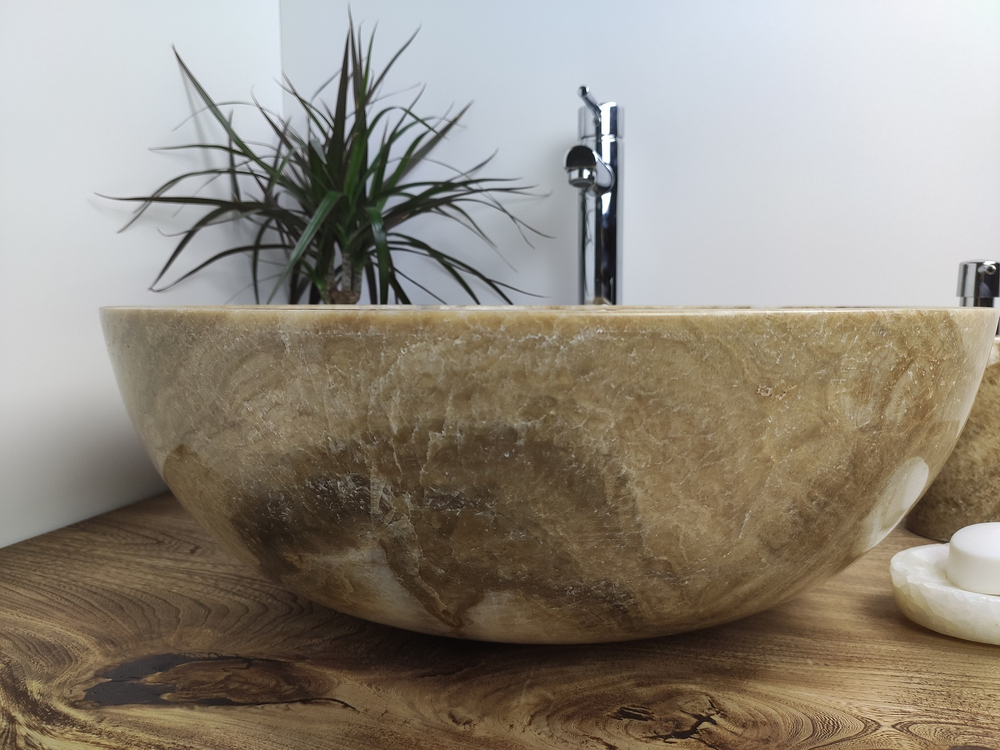 Раковина из оникса Bowl Sunset Big BO-80003 50*50*17