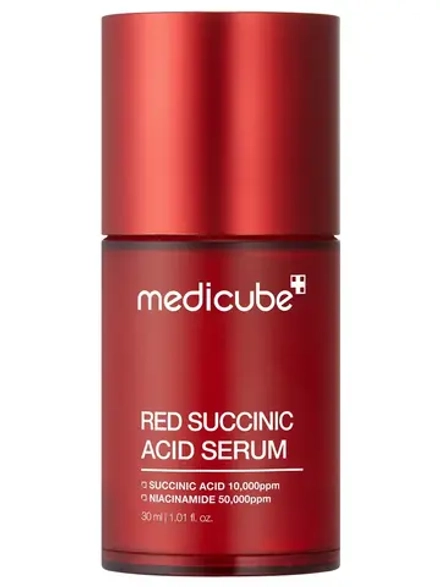 Medicube Очищающая сыворотка с янтарной кислотой против акне и пигментации Red Succinic Acid Clarifying Serum 30 мл