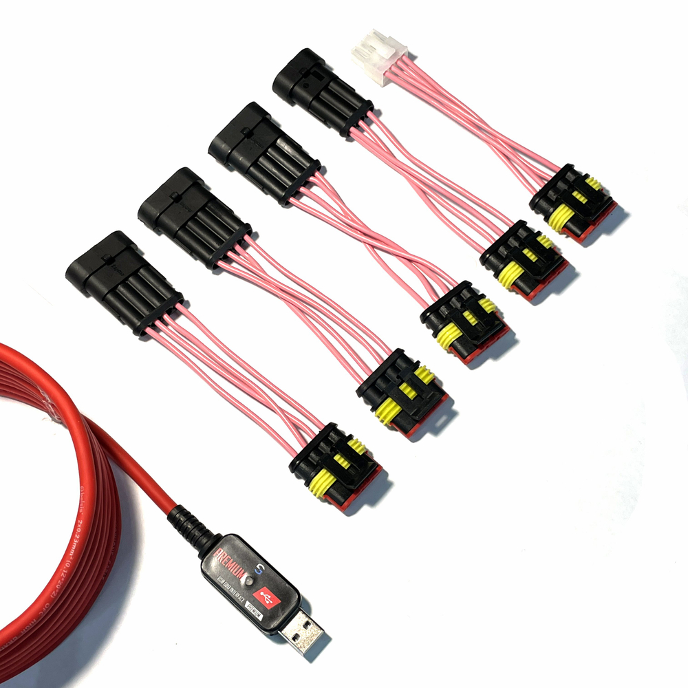 Кабель для ГБО FTDI УНИВЕРСАЛЬНЫЙ ПРЕМИУМ (КОМПЛЕКТ 6 РАЗЪЕМОВ)