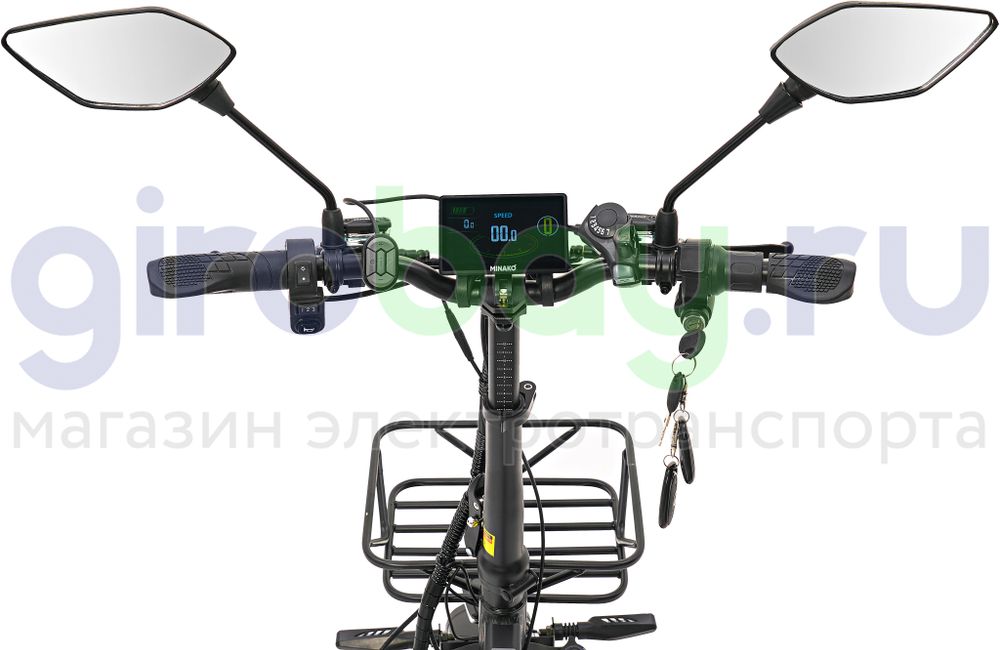 Электровелосипед Minako F10 Pro (48V/20Ah) - Желтый обод фото №10