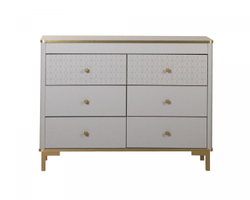 Комод 65.01 Антре серый / золото