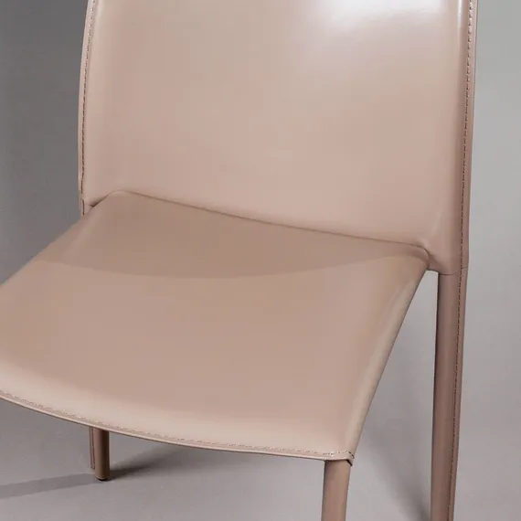 Стул Rolf кожа капучино