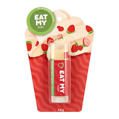 Бальзам для губ Eat My Balm Strawberries & cream "Земляника со сливками"