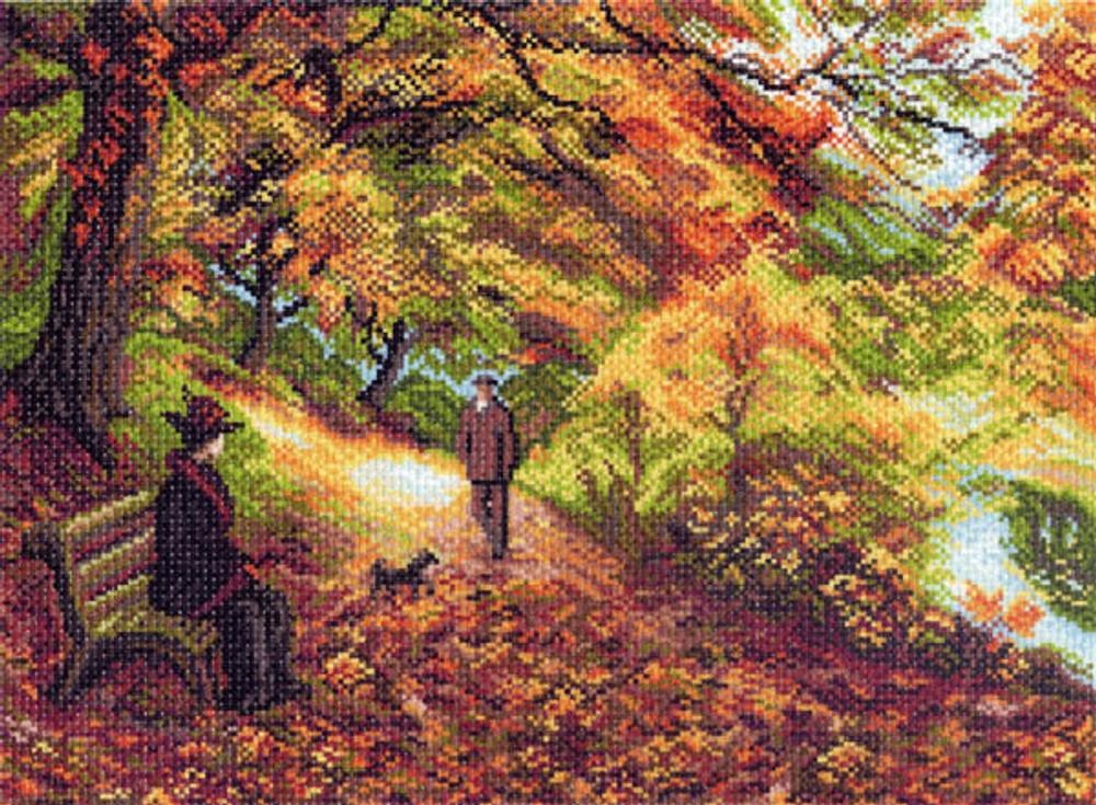 "Встреча"-1411 канва с рисунком