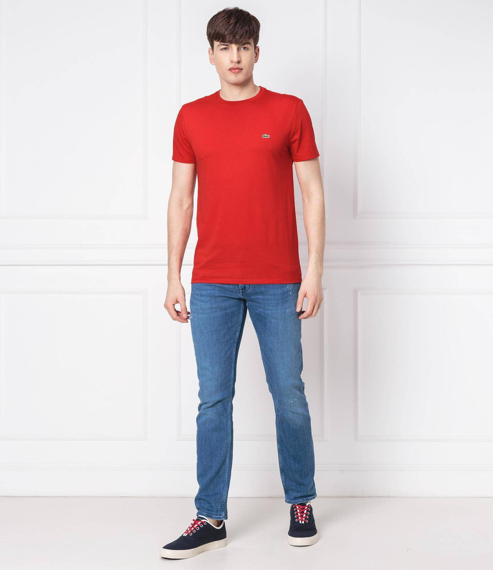 футболка Lacoste - красный(TH6709)