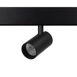 Магнитный трековый светильник ЭРА TRM20-6-7W3K BK светодиодный 7Вт 3000К черный для системы NOVA