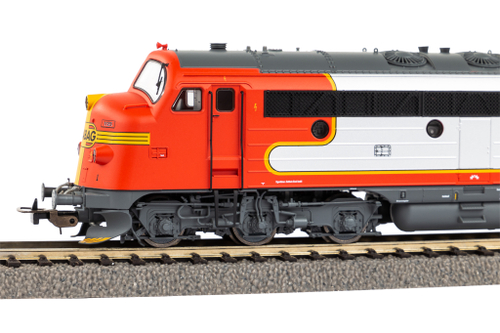 Тепловоз Nohab Strabag V, декодер + звук