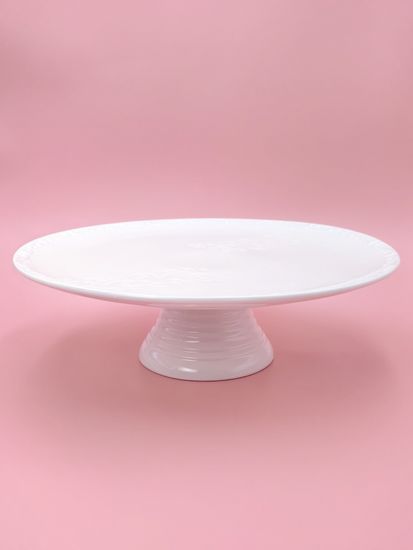 Блюдо круглое на ножке 30,5х9,5 см. "Орнамент"