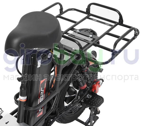Электровелосипед Jetson Monster Pro Black 1200W (60V/21Ah) двойные амортизаторы фото №13