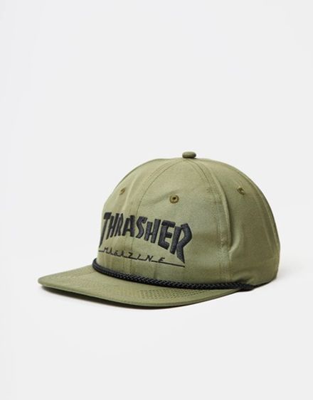Кепка THRASHER ROPE OLIVE/BLACK