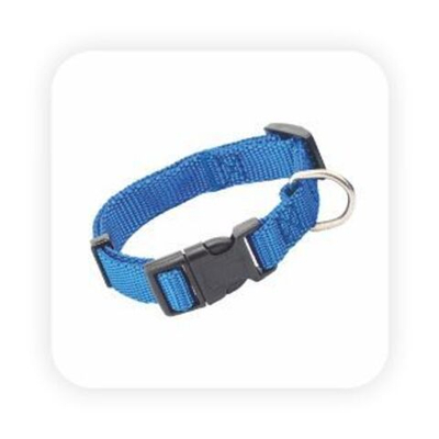 Моськи-Авоськи Ошейник синтетический, ширина 15 мм, обхват шеи 25-35 см, цвет синий