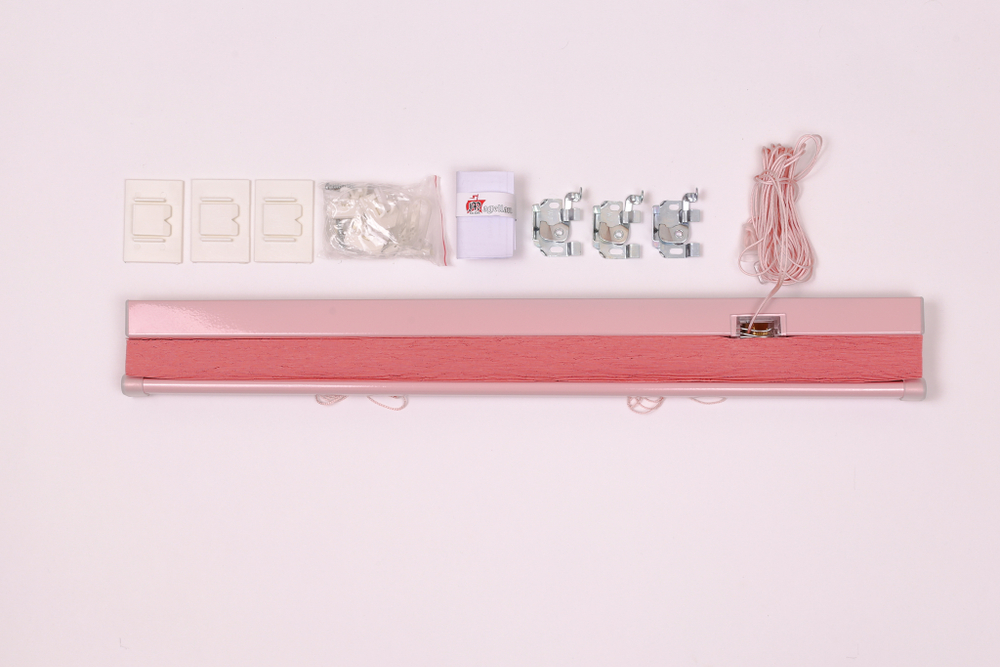 Штора-Плиссе РОЗОВЫЙ