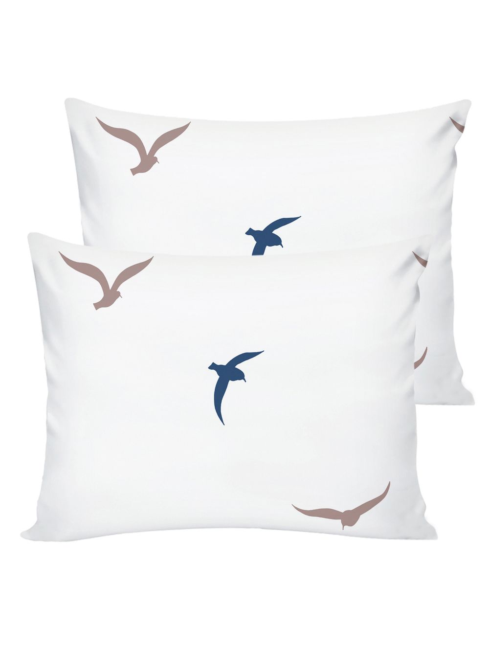 Постельное белье Сказка "Чайки (компаньон)" 2-спальный   наволочки 50х70 2шт Простынь на резинке 160х200 см  Пододеяльник 175х215 см