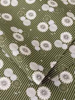 Ткань бязь плательная, рис. "Одуванчики", ширина 150 см, арт. 063