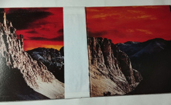 Винтажная виниловая пластинка LP Bad Company Burnin Sky (Japan 1977) (Obi Copy) (Sticker)