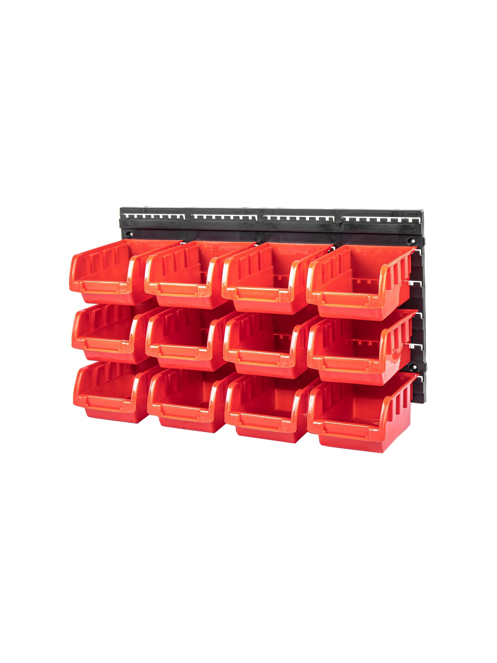 Настенный стеллаж-органайзер для хранения метизов (475х272х15), 48 лотков  (24-100х100х50, 24-160х102х75) Arnezi R7201303