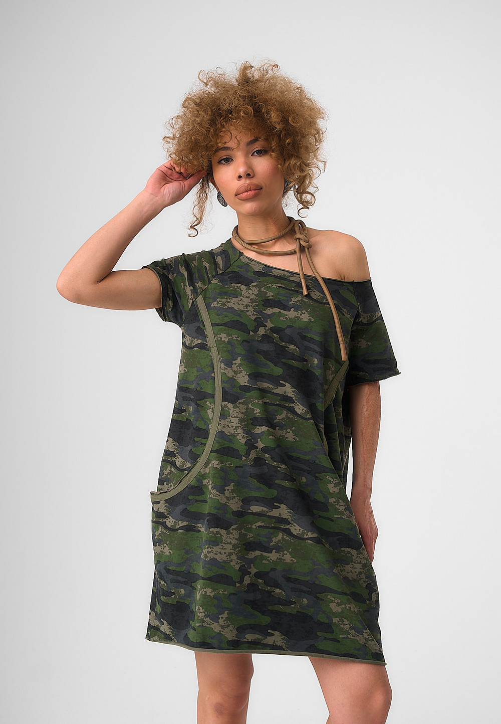 Платье Ребекка Камуфляжный